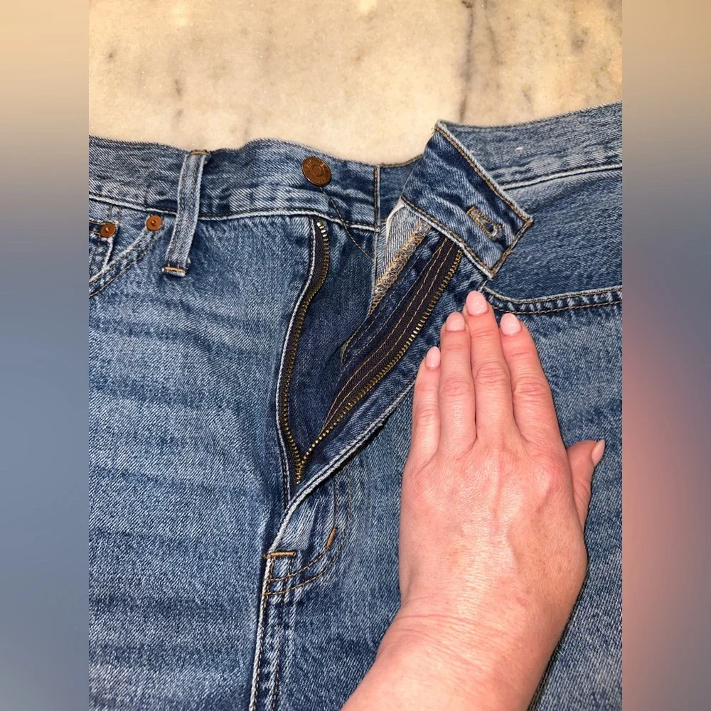 Madewell Blue Denim Jean Shorts
